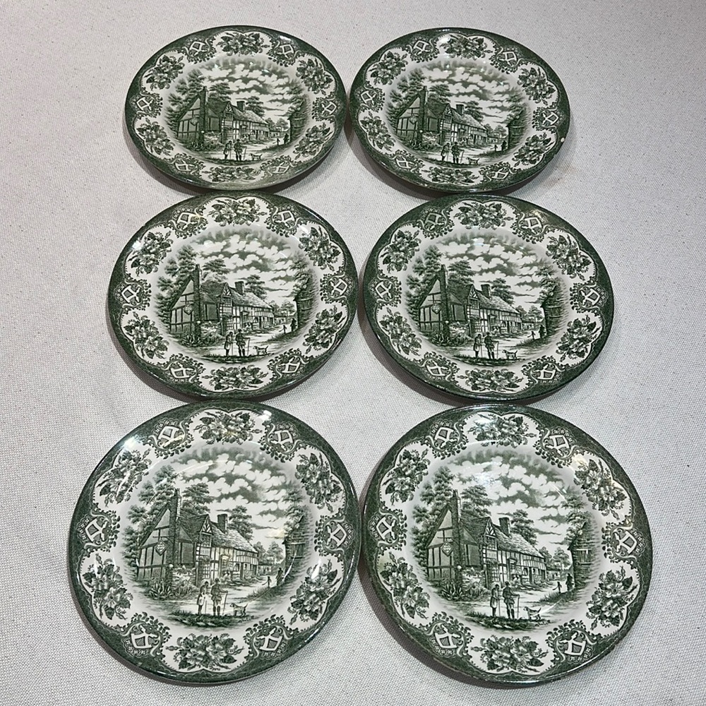 English Ironstone Tableware Ltd Old Inn Series Salad Plates